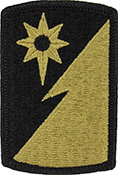 319th Military Intelligence Brigade OCP Scorpion Shoulder Patch With Velcro
